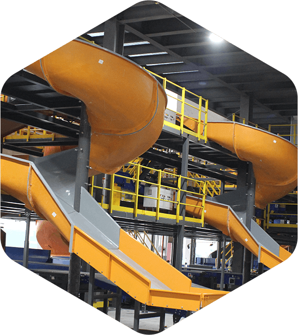 Large Screw Conveyor Chute